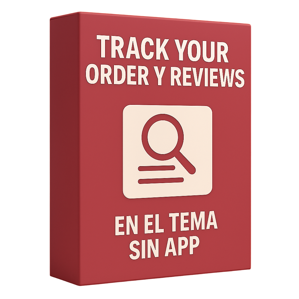 Track Your Order + Reviews en Tema